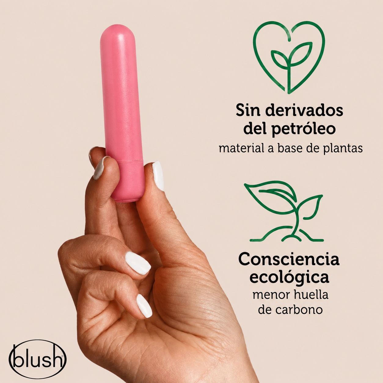 BALA VIBRADORA POTENTE ROSA JUGUETE SEXUAL CONSOLADOR