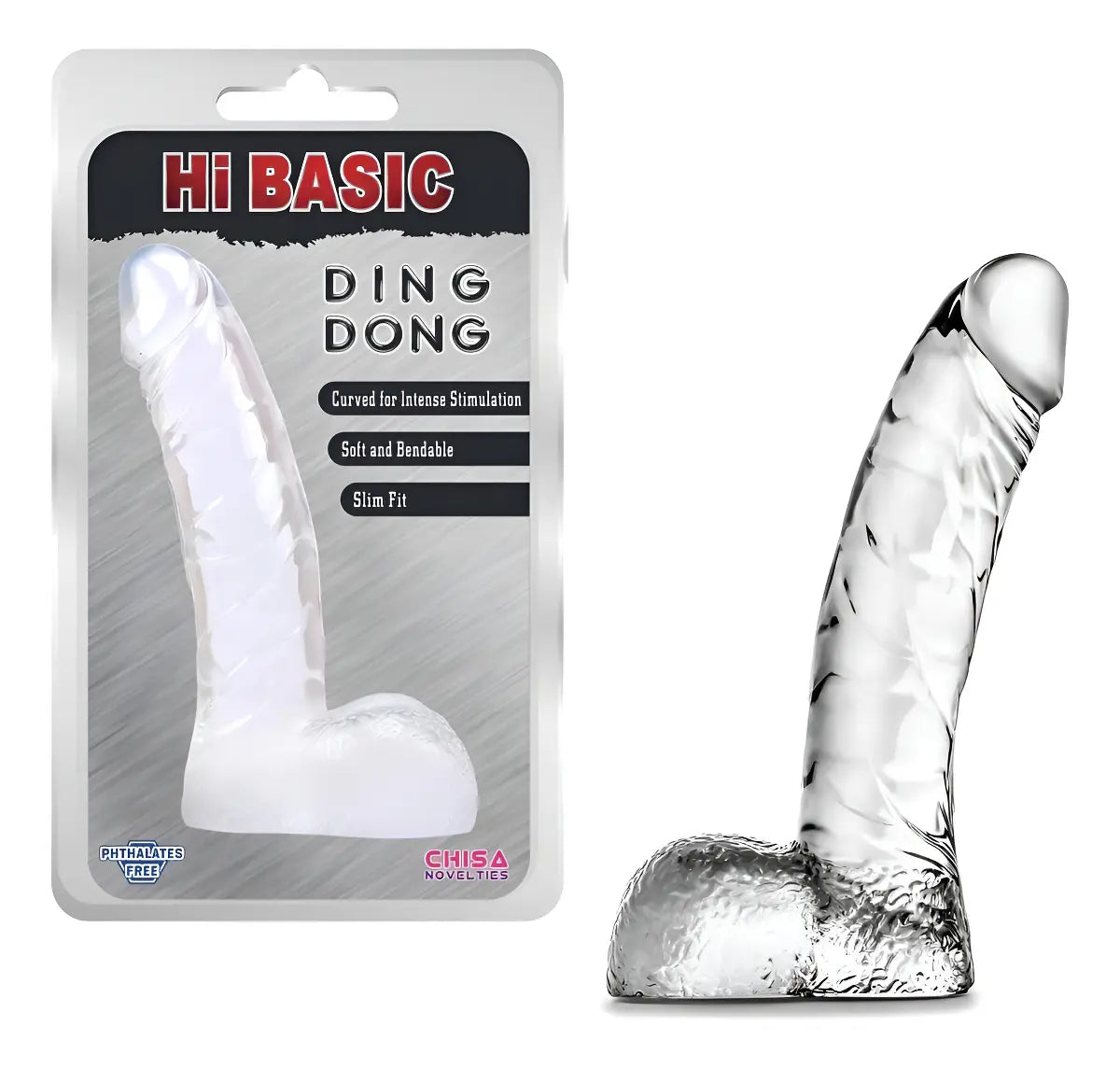 dildo transparente consolador