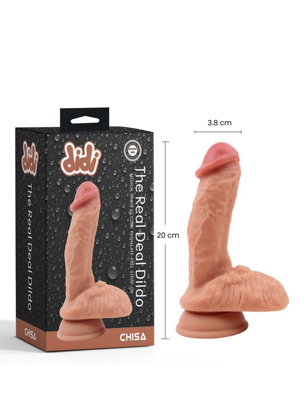 Dildo Consolador Realista Didi