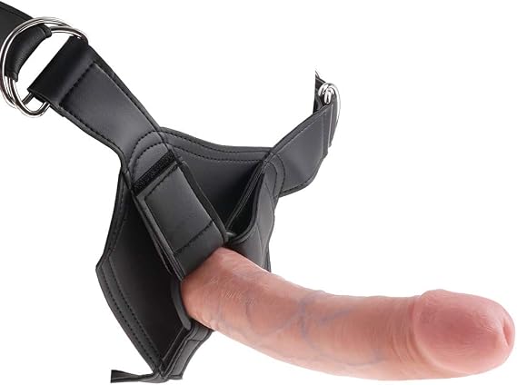 Arnés con dildo BDSM King Cock Strap