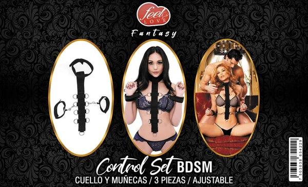 Arnes cuello y manos BDSM